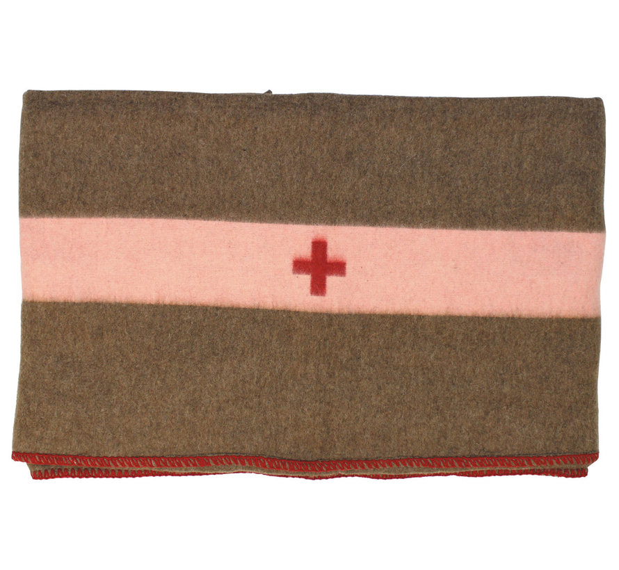 MFH - Couverture suisse -  brun -  ca. 200 x 150 cm -  600g/m²