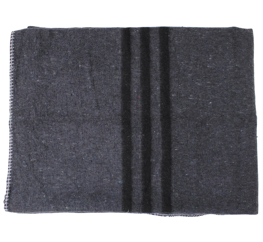 MFH - Couverture bivouac -  anthracite -  ca. 200x150cm -  600g/m²
