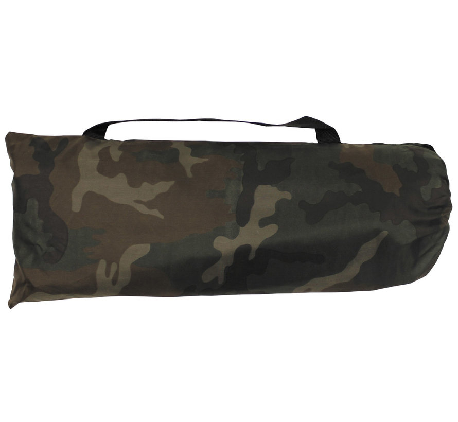 MFH - Dekzeil  -  "Tarp"  -  Woodland camo  -  ca. 300 x 300 cm