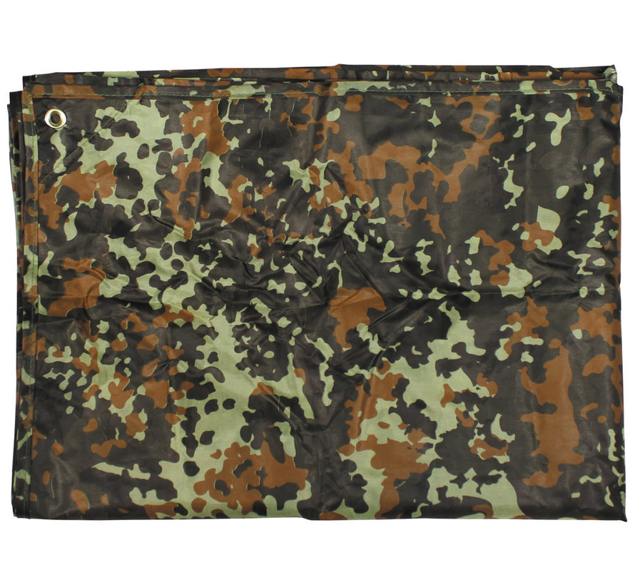 MFH - Dekzeil  -  "Tarp"  -  vlekcamouflage  -  ca. 300 x 300 cm