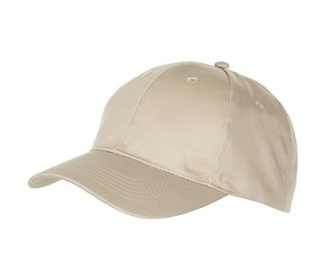 MFH US Army cap met klep khaki in grootte verstelbaar