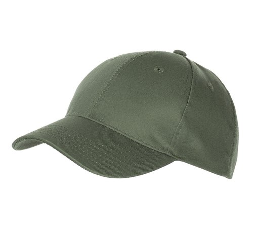 MFH US Army cap met klep olijf/legergroen in grootte verstelbaar