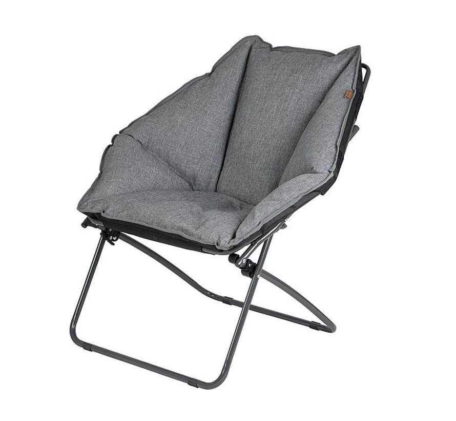 Bo-Camp - Urban Outdoor - Moon Chair - Silvertown