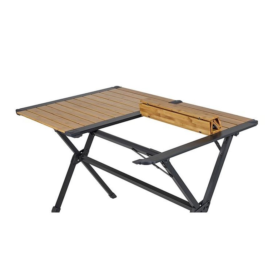 Bo-Camp - Urban Outdoor - Lamel/Roll Tisch - Maryland - 111x72x70 cm - Bambus