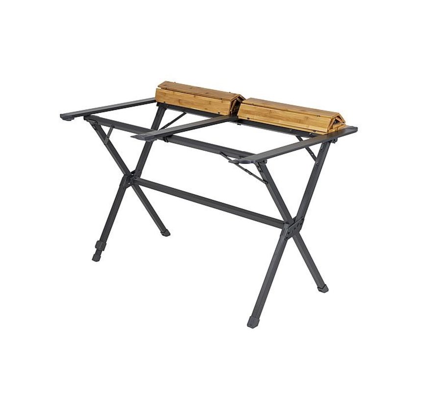 Bo-Camp - Urban Outdoor - Lamel/Roll Tisch - Maryland - 111x72x70 cm - Bambus