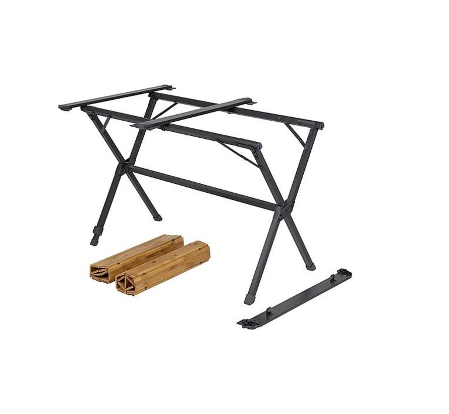 Bo-Camp - Urban Outdoor - Lamel/Roll Tisch - Maryland - 111x72x70 cm - Bambus