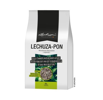 Lechuza LECHUZA-PON 3 Liter - Das hochwertige, rein mineralische Pflanzsubstrat alternativ zu Erde