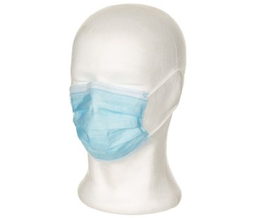 MFH Max Fuchs - Wegwerpmasker  -  3-laags  -  met elastische band