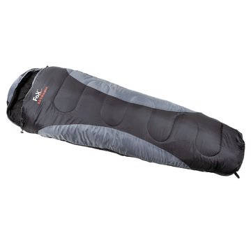 Fox Outdoor Fox Outdoor - Mumienschlafsack -  "Economic" -  schwarz-grau