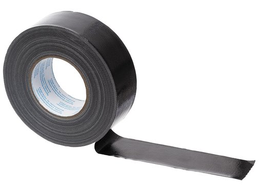 MFH MFH - BW bande adhesive tissu -  5 cm x 50 m -  noir