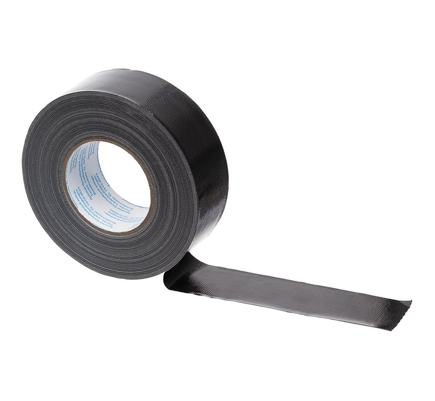 MFH - BW bande adhesive tissu - 5 cm x 50 m - noir