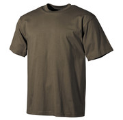MFH Army Green Camouflage US T-Shirt aus 100% Baumwolle