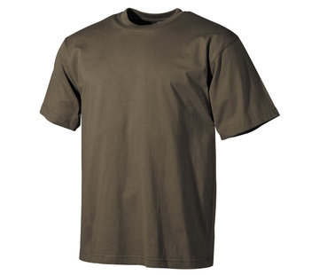 MFH Army Green Camouflage US T-Shirt aus 100% Baumwolle