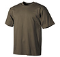 T-shirt américain camouflage vert armée en 100% coton