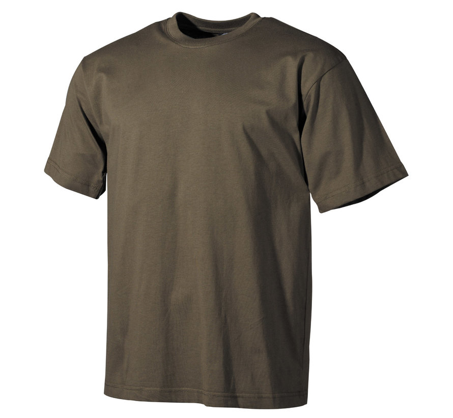 T-shirt américain camouflage vert armée en 100% coton