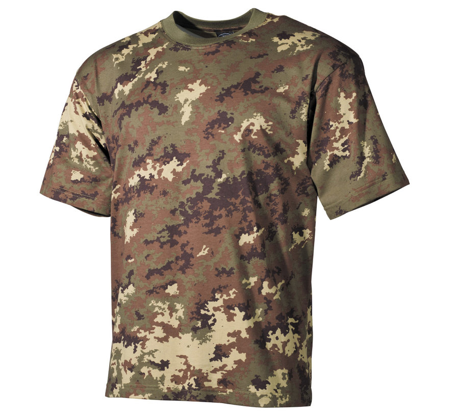 MFH - US T-Shirt -  manches courtes -  vegetato -  170 g/m²