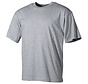 MFH - US T-Shirt -  halbarm -  grau -  170 g/m²