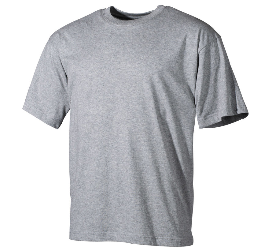 MFH - US T-Shirt -  halbarm -  grau -  170 g/m²