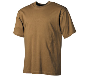 MFH MFH - US T-Shirt -  halbarm -  coyote -  tan -  170 g/m²