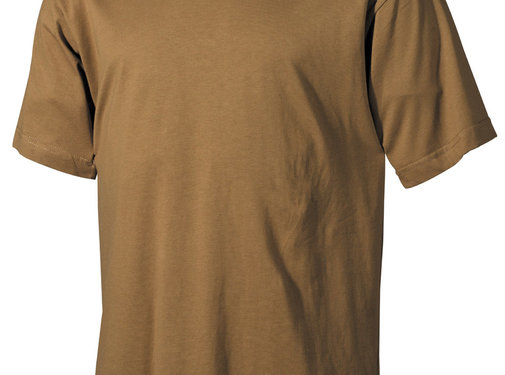 MFH MFH - US T-Shirt -  manches courtes -  coyote -  170 g/m²