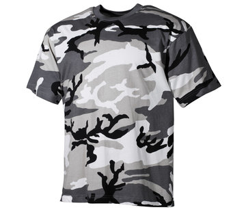 MFH MFH - US T-Shirt  -  Urban camo  -  170 g/m²