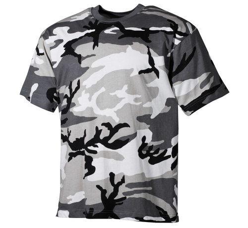 MFH MFH - US T-Shirt  -  Urban camo  -  170 g/m²