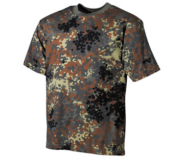 MFH MFH - US T-Shirt -  halbarm -  flecktarn -  170 g/m²