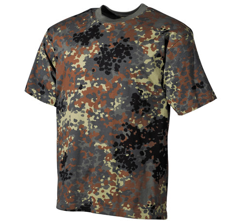 MFH MFH - US T-Shirt -  manches courtes -  BW camo -  170 g/m²