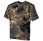 MFH - US T-Shirt -  halbarm -  flecktarn -  170 g/m²