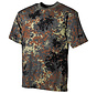 MFH - US T-Shirt  -  Vlekken camouflage  -  170 g/m²