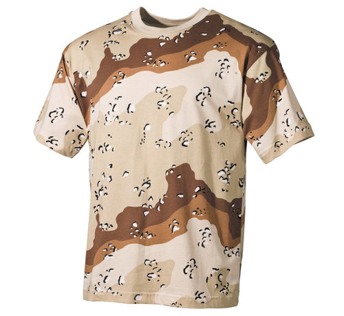 MFH MFH - US T-Shirt -  manches courtes -  6 couleurs désert -  170 g/m²