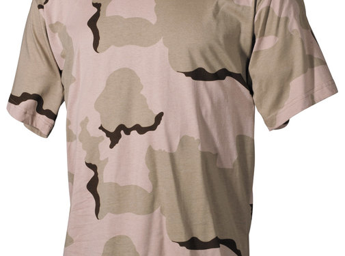 MFH MFH - US T-Shirt -  manches courtes -  3 couleurs désert -  170 g/m²