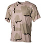 MFH - US T-Shirt -  manches courtes -  3 couleurs désert -  170 g/m²