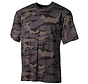 Klassisches Militär (US) T-Shirt mit Combat Camouflage Print und kurzen Ärmeln - 170 g/m²