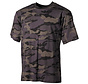 T-shirt militaire classique (US) avec imprimé camouflage Combat et manches courtes - 170 g/m²