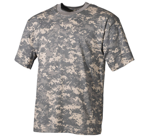 MFH Klassisches amerikanisches (US) Armee-T-Shirt mit AT-Digital-Camouflage-Print -170 g/m².