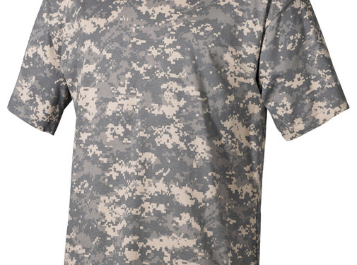 MFH T-shirt classique de l’armée américaine (US) avec impression camouflage numérique AT -170 g/m².