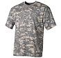 Klassisches amerikanisches (US) Armee-T-Shirt mit AT-Digital-Camouflage-Print -170 g/m².