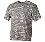 T-shirt classique de l’armée américaine (US) avec impression camouflage numérique AT -170 g/m².