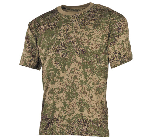 MFH Klassiek militair (US) T-shirt met RU digital print en korte mouwen - 170 g/m²