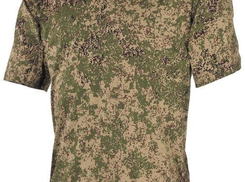 MFH Klassisches Militär (US) T-Shirt mit RU-Digitaldruck und kurzen Ärmeln - 170 g/m²