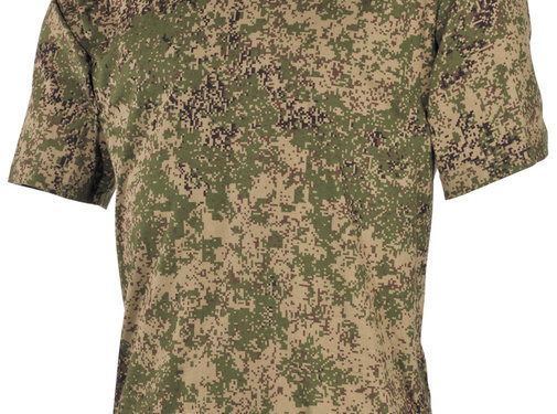 MFH T-shirt militaire classique (US) avec impression numérique RU et manches courtes - 170 g/m²