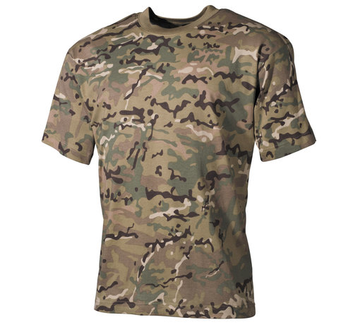 MFH Klassiek militair (US) T-shirt met Operation camouflage print - 170 g/m²