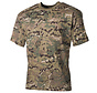 Klassiek militair (US) T-shirt met Operation camouflage print - 170 g/m²