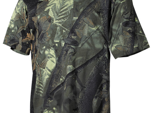 MFH MFH - T-shirt américain  -  manche courte  -  chasseur-  -  vert  -  170 g/m2