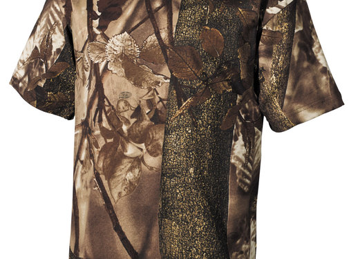 MFH MFH - US T-Shirt  -  "Hunter"  -  Bruin  -  170 g/m²