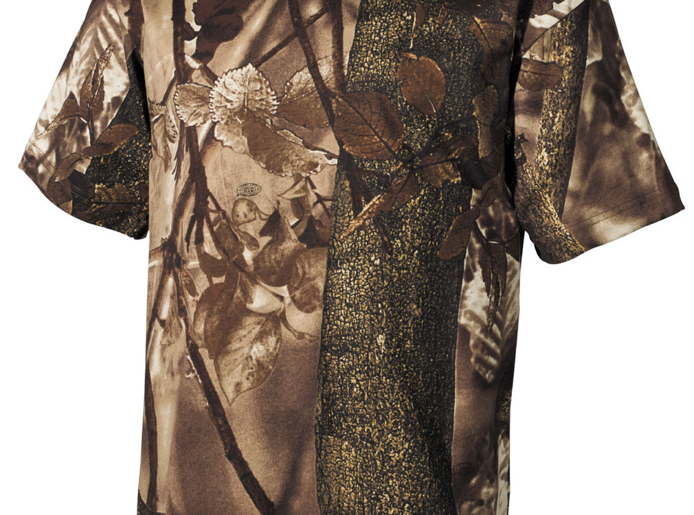 MFH MFH - US T-Shirt -  halbarm -  hunter-braun -  170 g/m²