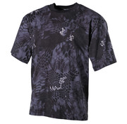 MFH MFH - US T-Shirt -  halbarm -  snake black -  170 g/m²