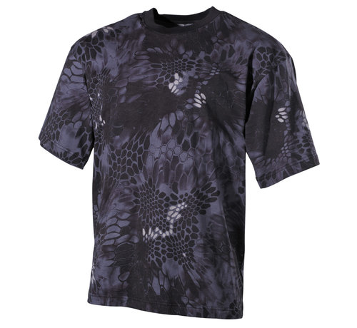 MFH MFH - US T-Shirt -  halbarm -  snake black -  170 g/m²
