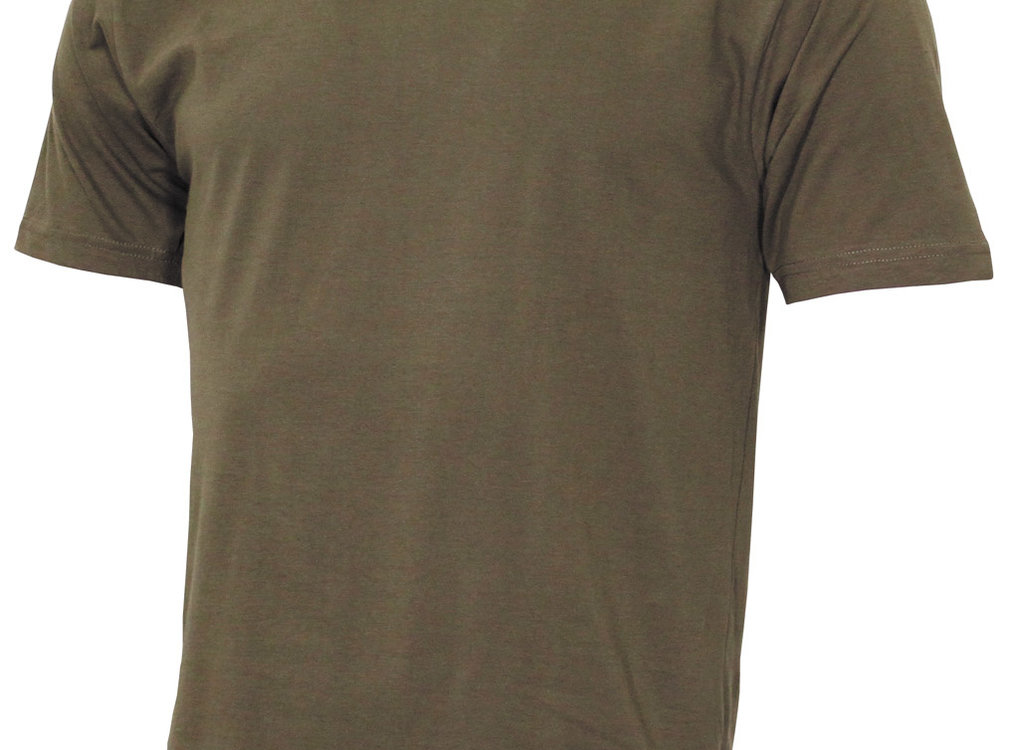 MFH MFH - US T-shirt  -  "Streetstyle"  -  Legergroen  -  145 g/m²